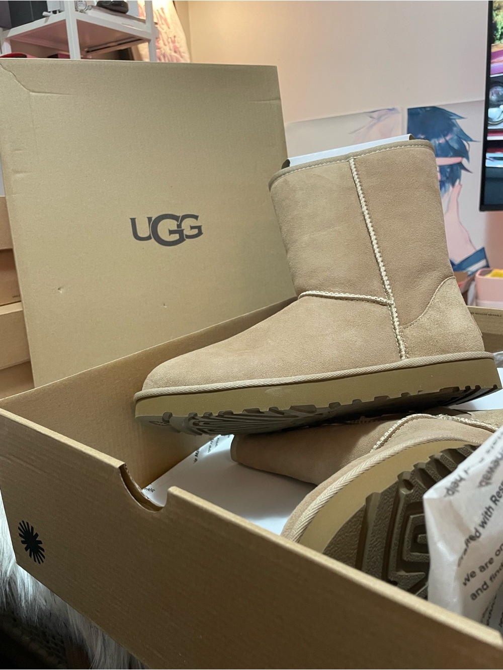 UGG Classic Short II Boot -Sand